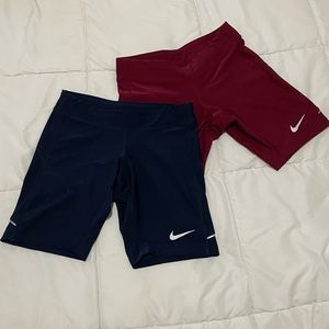 Two pairs of Nike Dri-Fit shorts